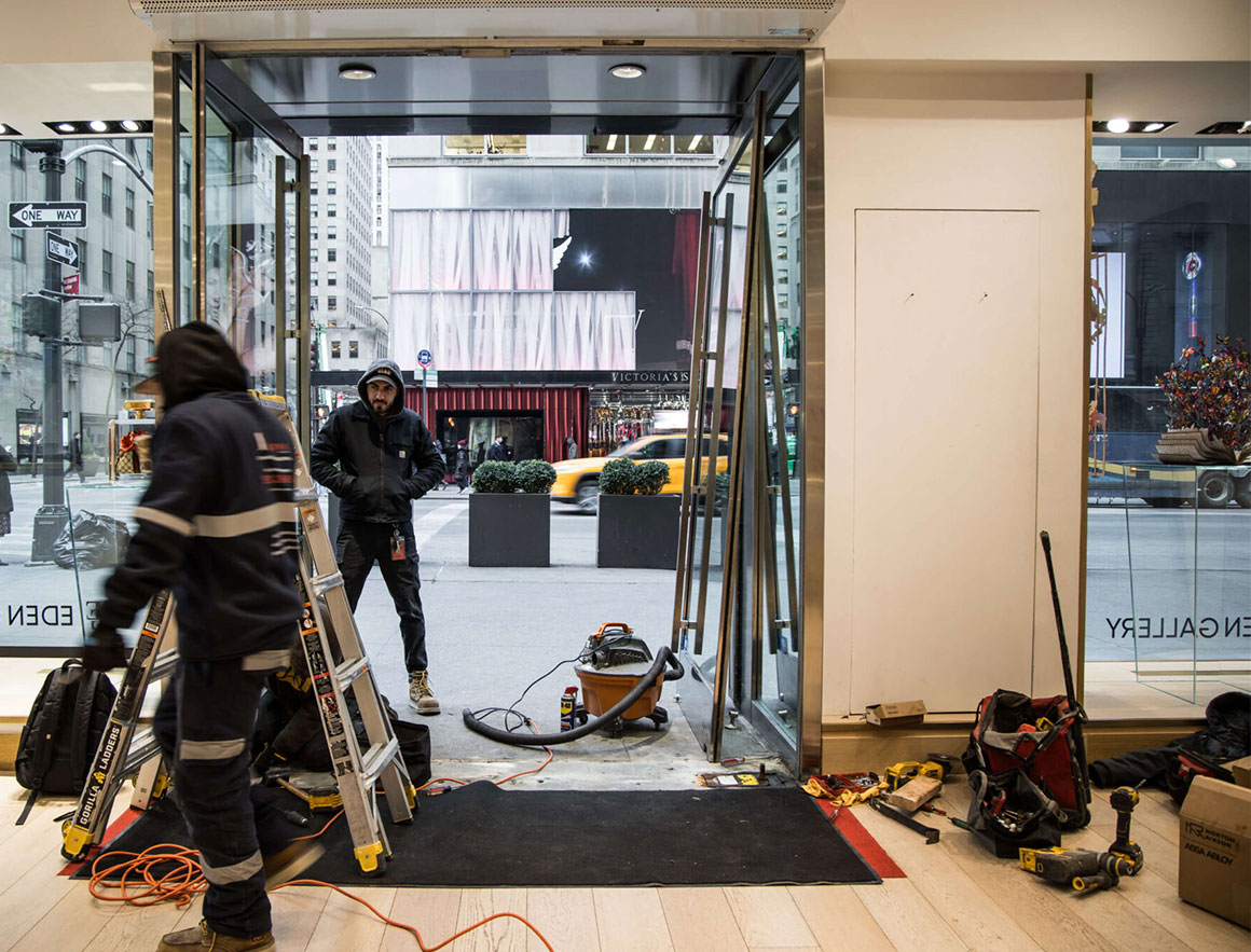 Commercial Storefront Door Repairs in nj
