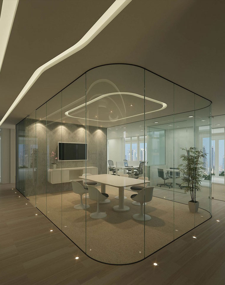 Customized Glass Door Conference Rooms in nj