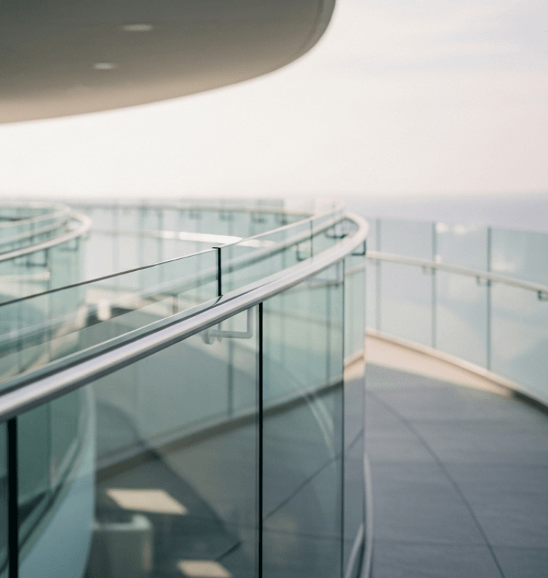 frameless glass railings nj