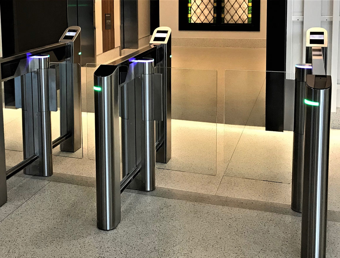 Glass Turnstile Doors Commercially in nj